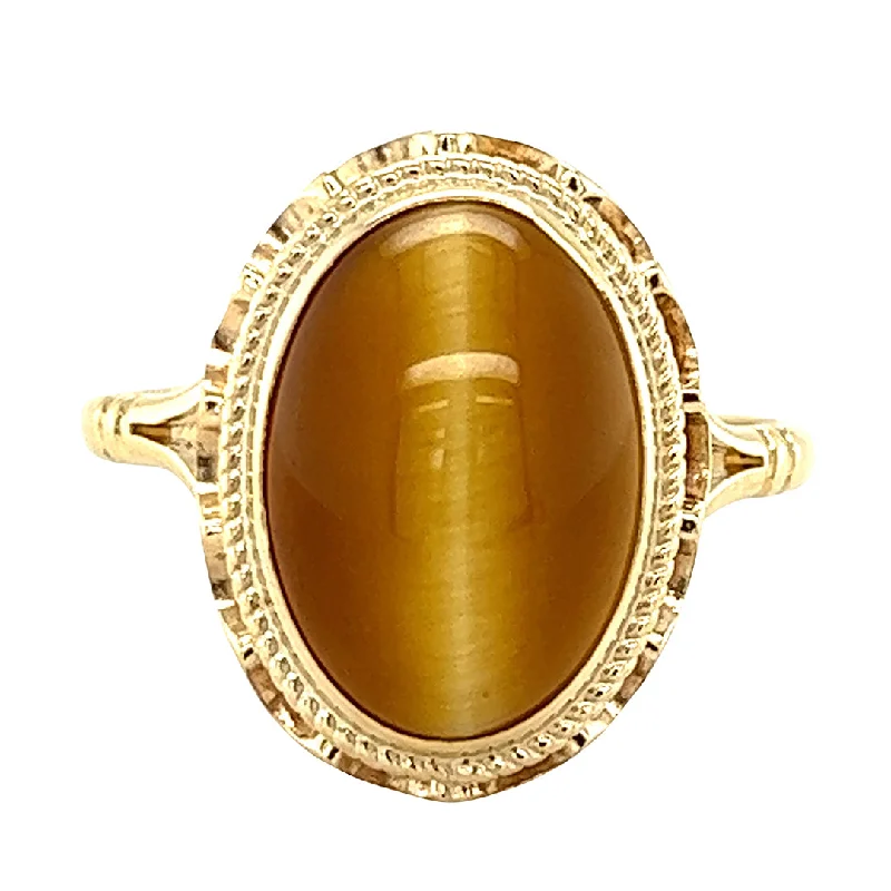 Tiger's Eye Ring