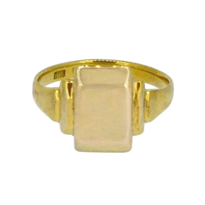 Gold Signet Ring