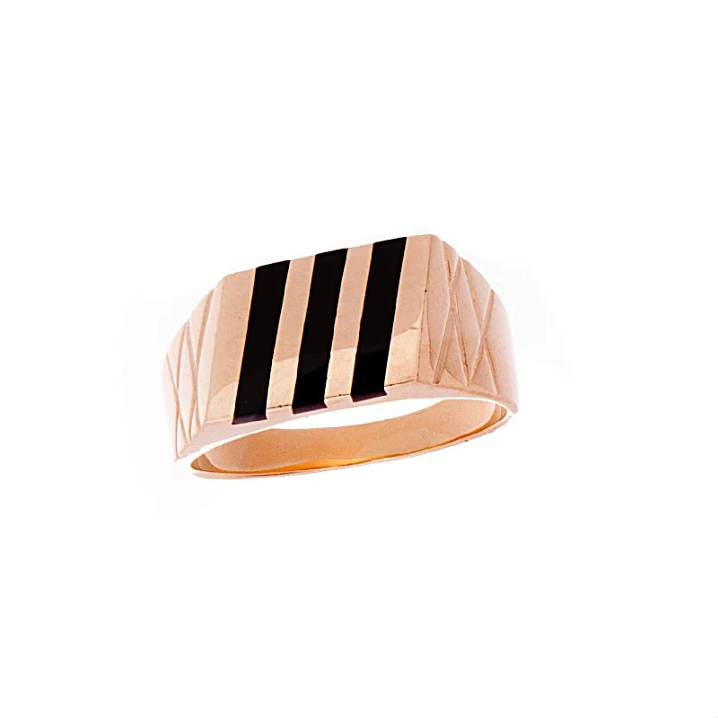 Women’s cocktail rings-Mens Onyx Ring