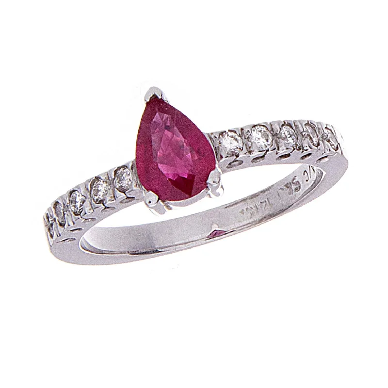 Women’s wedding bands for men and women-Ruby Rings - SIHQ0D6V