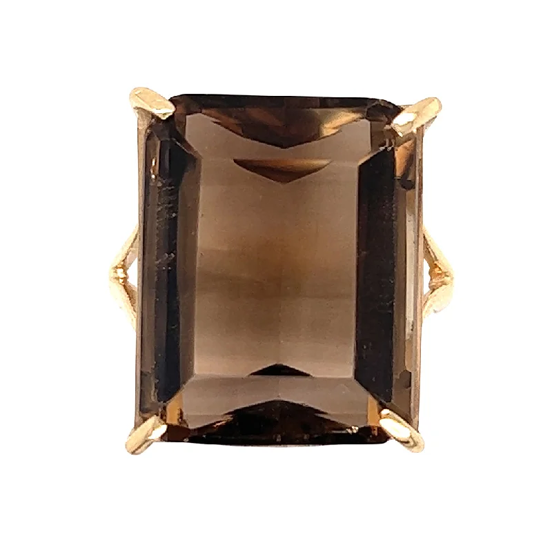 Smokey Quartz Ring