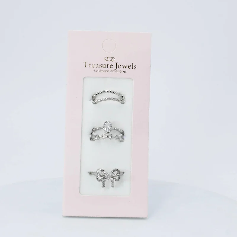 Princess Silver Ring Set F1