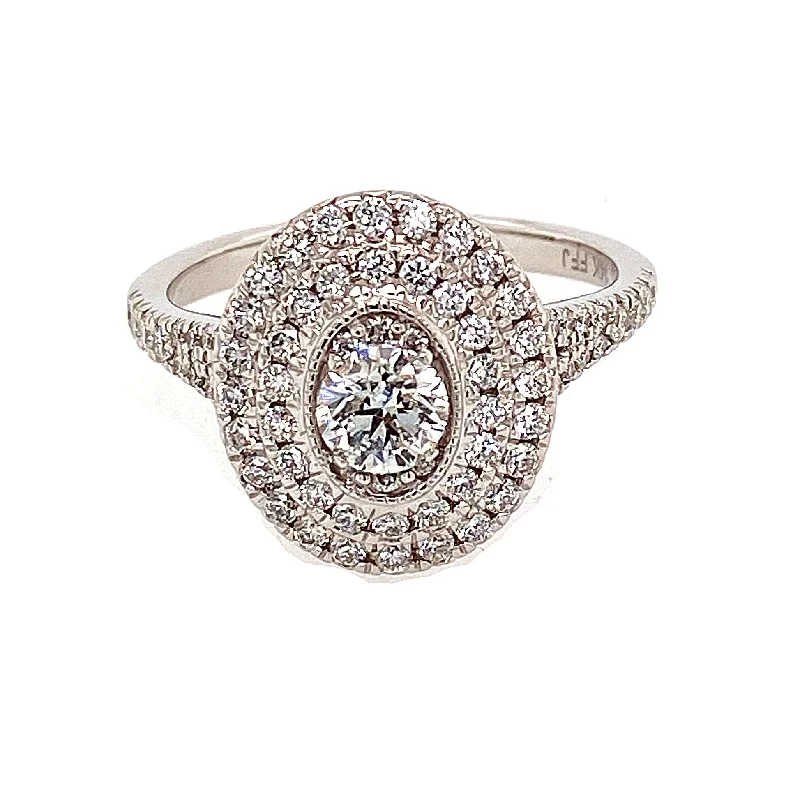 Women’s fine rings-Diamond Solitaire Ring