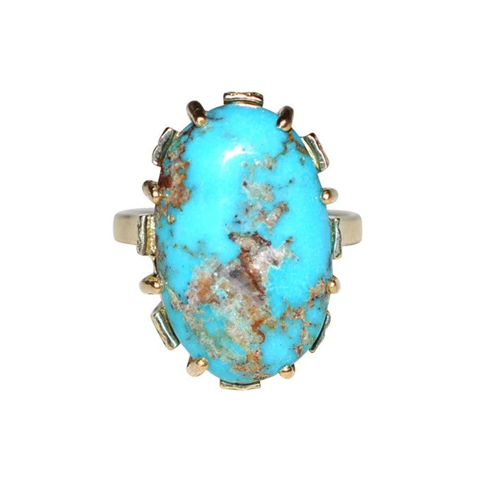 Turquoise Dress Ring