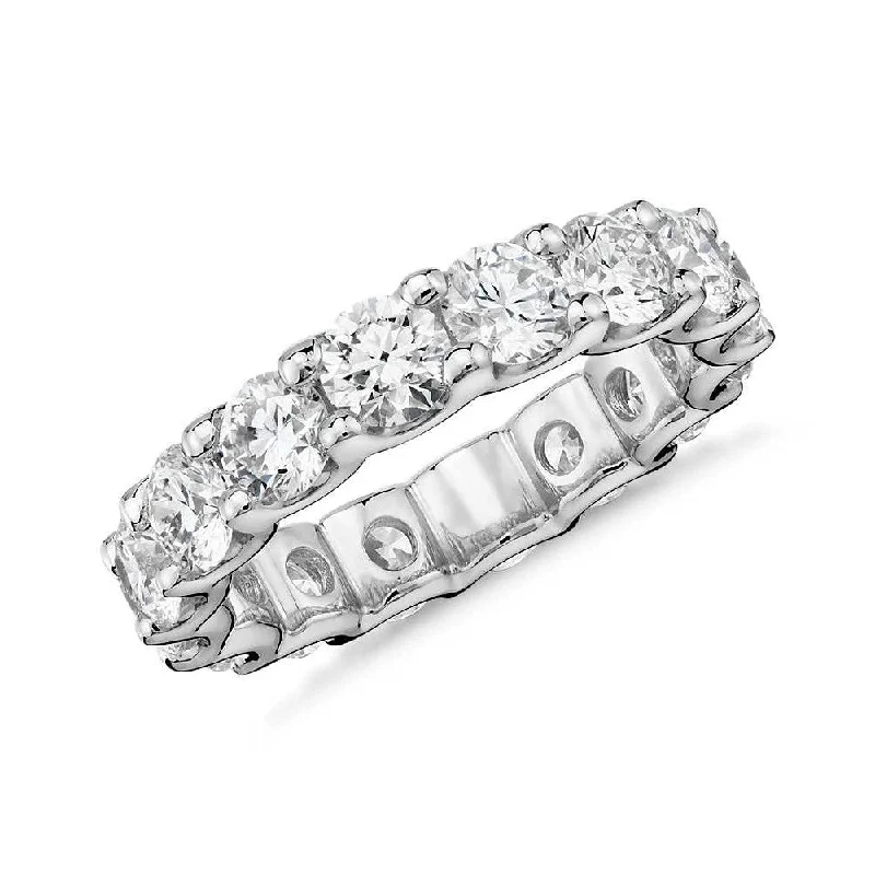 Women’s sapphire engagement rings-Diamond Eternity Ring