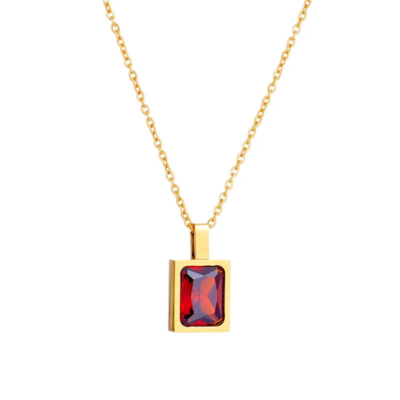 Red Zirconium (Square) Xl0130