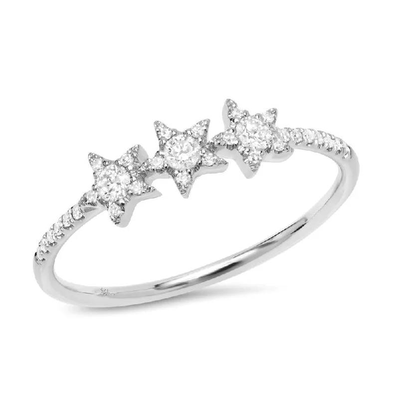 Women’s engraved engagement rings-Diamond Ring