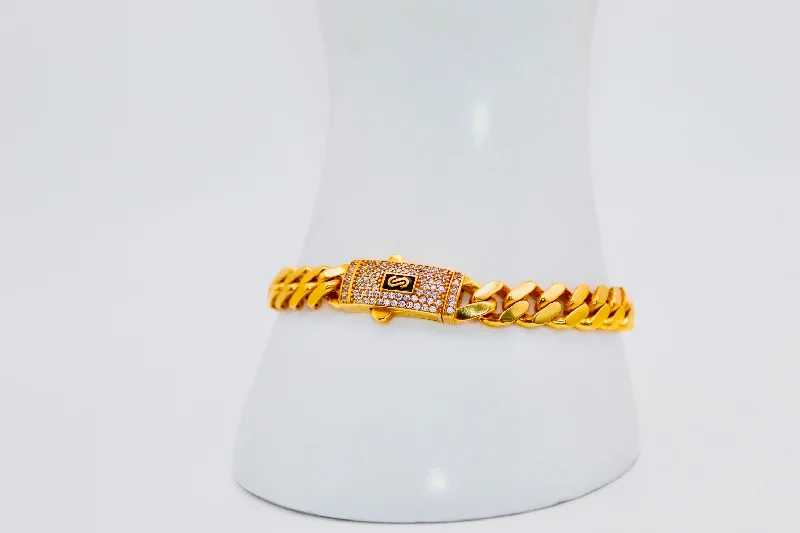 Women’s boho bracelets-21k Gold Monaco Bracelet