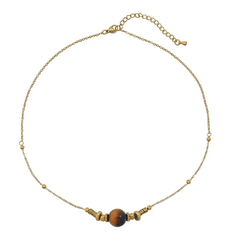 Tiger eye necklace