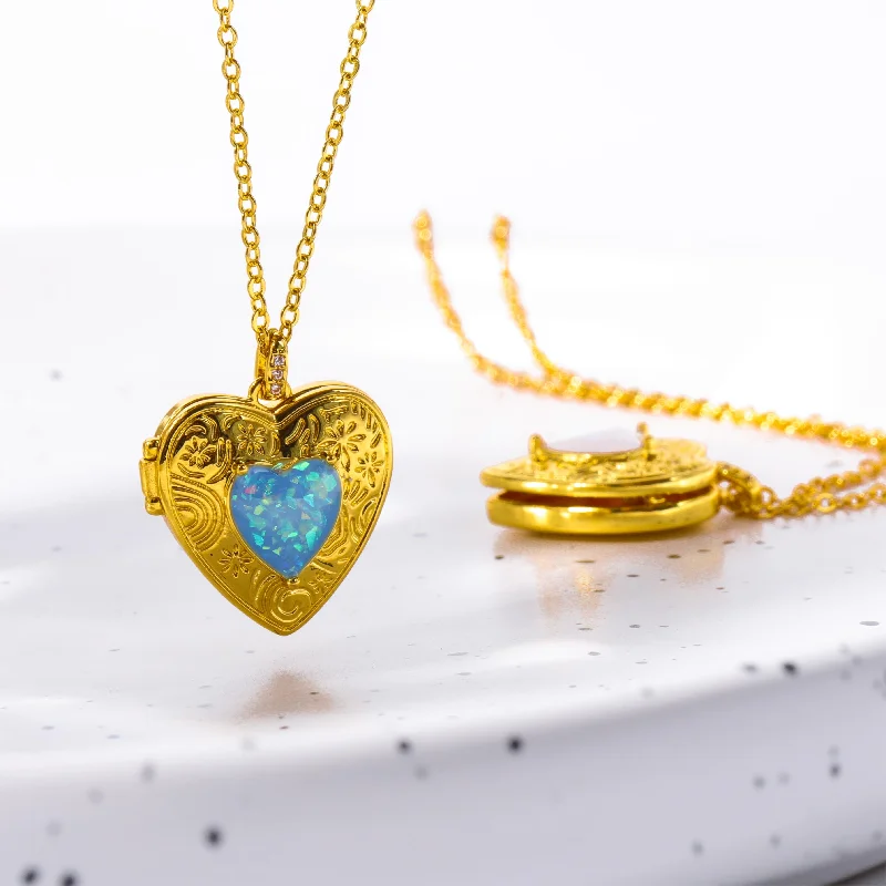 Women’s simple chain necklaces-Simple Style Streetwear Heart Shape Copper 18k Gold Plated Pendant Necklace In Bulk