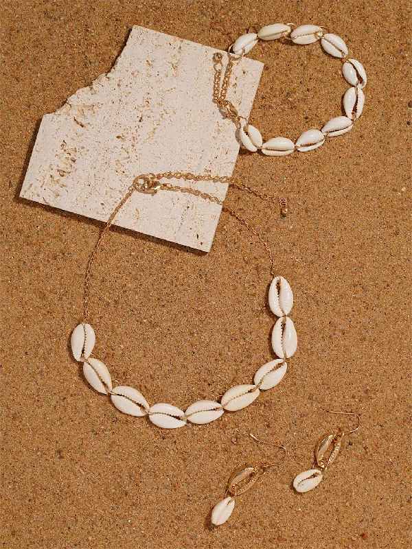 Women’s simple chain necklaces-Shell collection