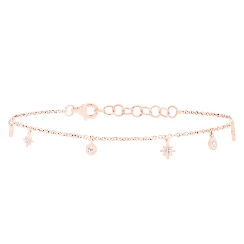 Women’s pearl bracelets-Diamond Bracelet