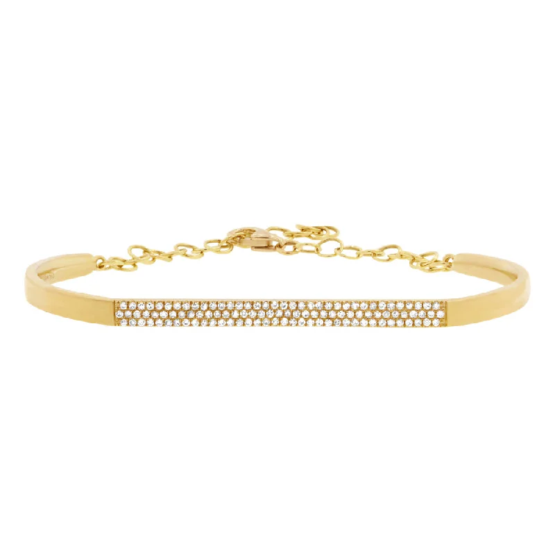 Women’s luxury stackable bracelets-Diamond Bracelet