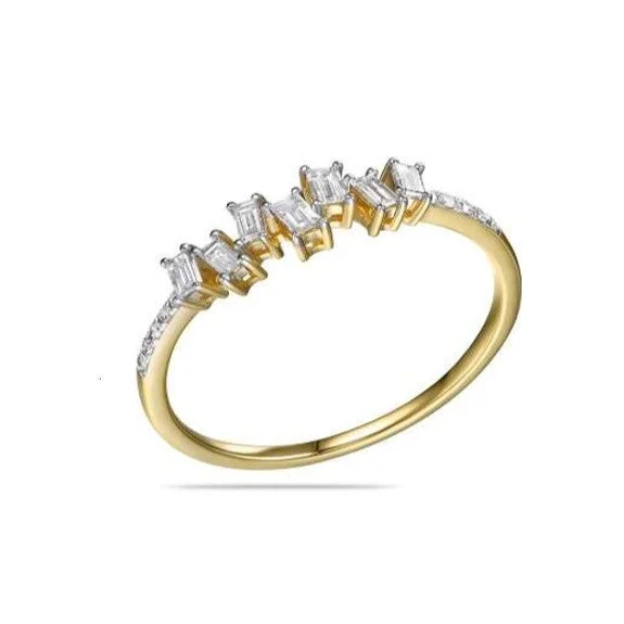 Women’s nature-inspired engagement rings-Diamond Ring