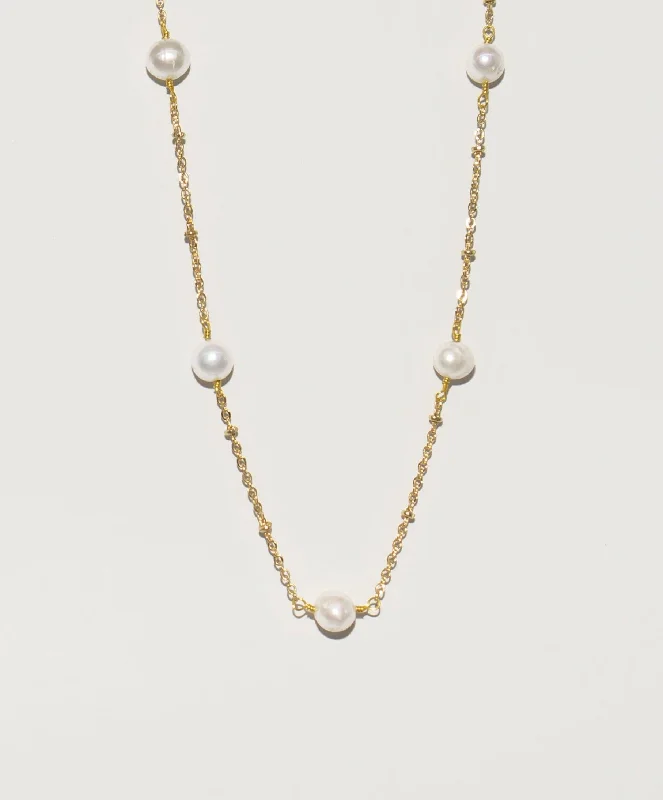 Women’s pendant necklaces-Yumi Freshwater Pearl Necklace