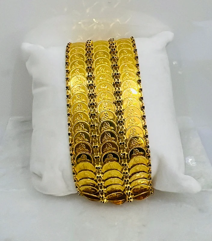 Women’s minimalist bracelets-21k Gold Turkish Coin Bracelet