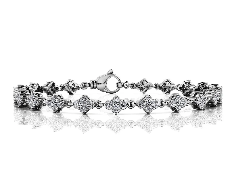 Women’s personalized bracelets-14K 1.75 CTTW Diamond Tennis Bracelet