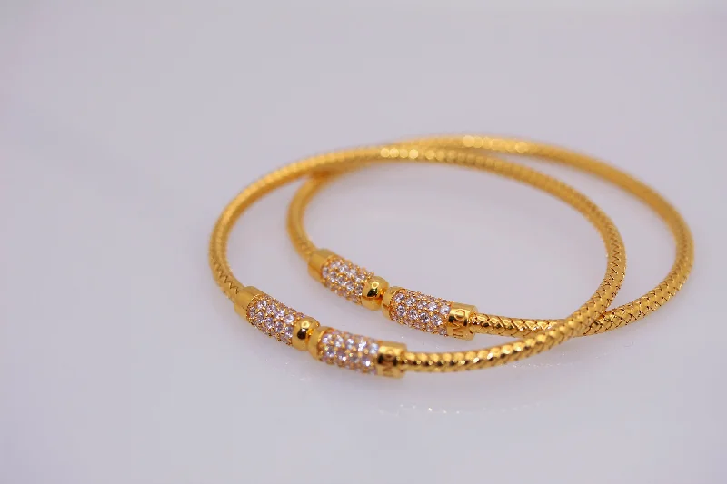 Women’s designer bracelets-21k Gold Himo Bracelet