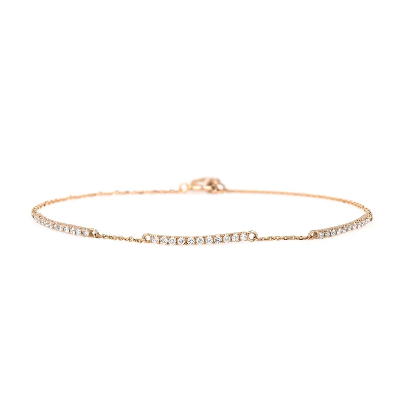 Women’s sparkling bangle bracelets-Diamond Tennis Bracelet