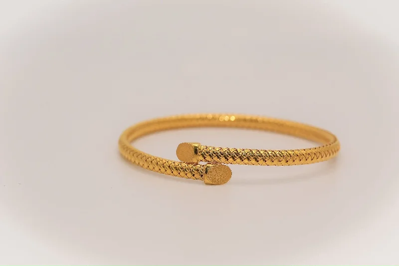 Women’s chic bracelets-21k Gold Himo Bracelet